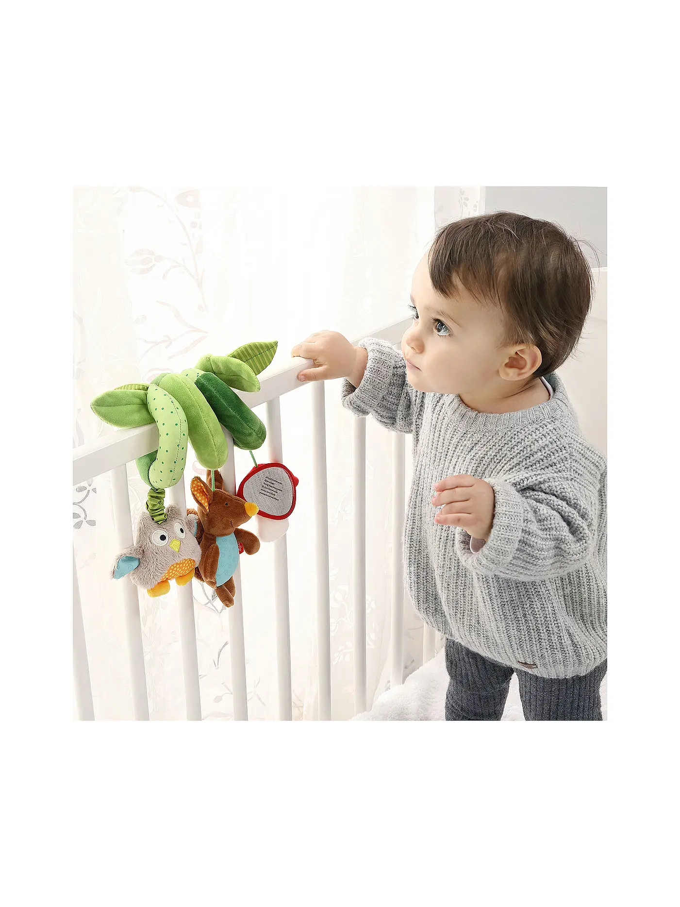 SIGIKID | Babyschalenspielzeug Eichhörnchen | 